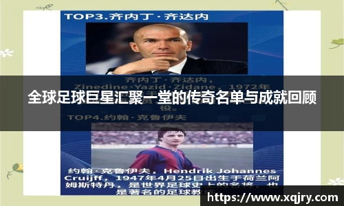全球足球巨星汇聚一堂的传奇名单与成就回顾