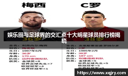 娱乐圈与足球界的交汇点十大明星球员排行榜揭晓